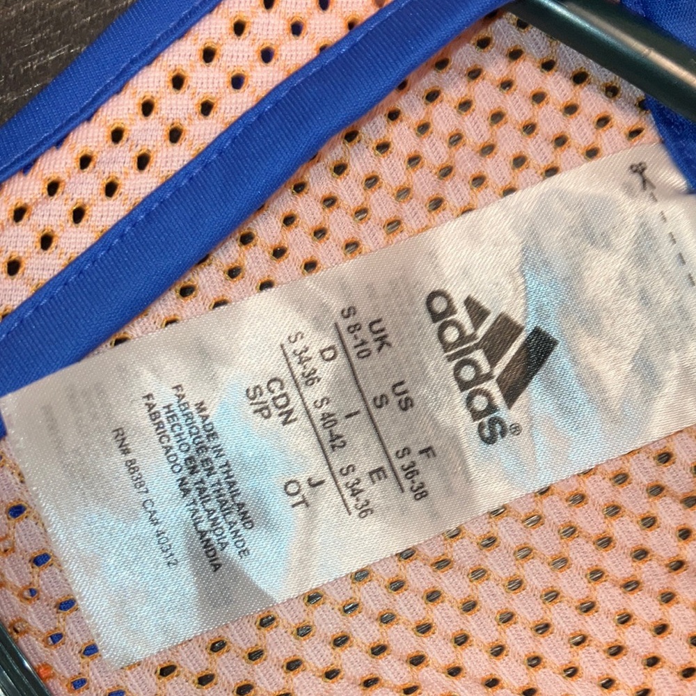 Like new Adidas Orange Sleeveless Relaxed Tank Top - Picture 9 of 12